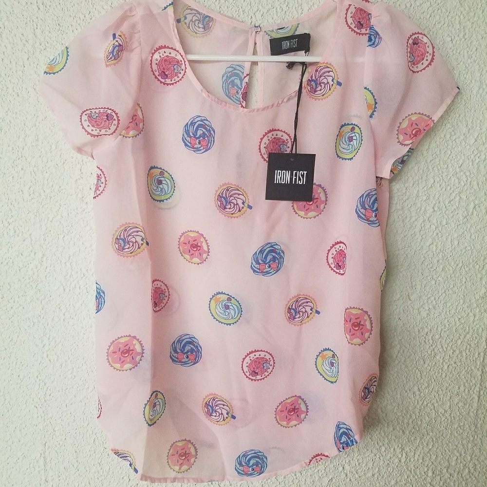 Iron Fist Cupcake Blouse